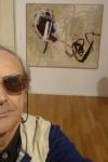 Selfi in 27.11.2014 la MNAC cu un tablou de Corneliu VASILESCU 
